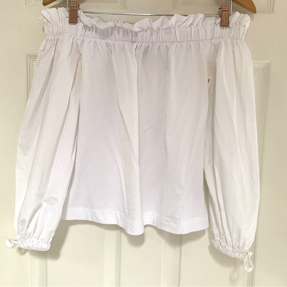 Banana Republic off the shoulder blouse - Picture 2 of 8